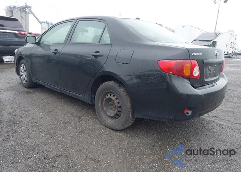 2009 Toyota Corolla from USA, damaged, VIN JTDBL40E399074962